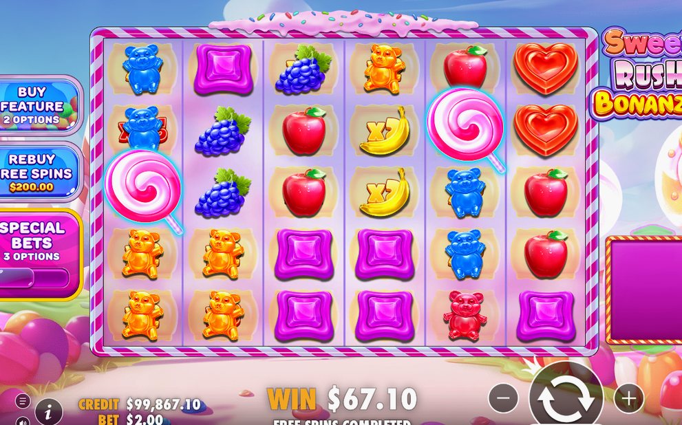 Base Game screen showing the 6x5 grid of 30 cells