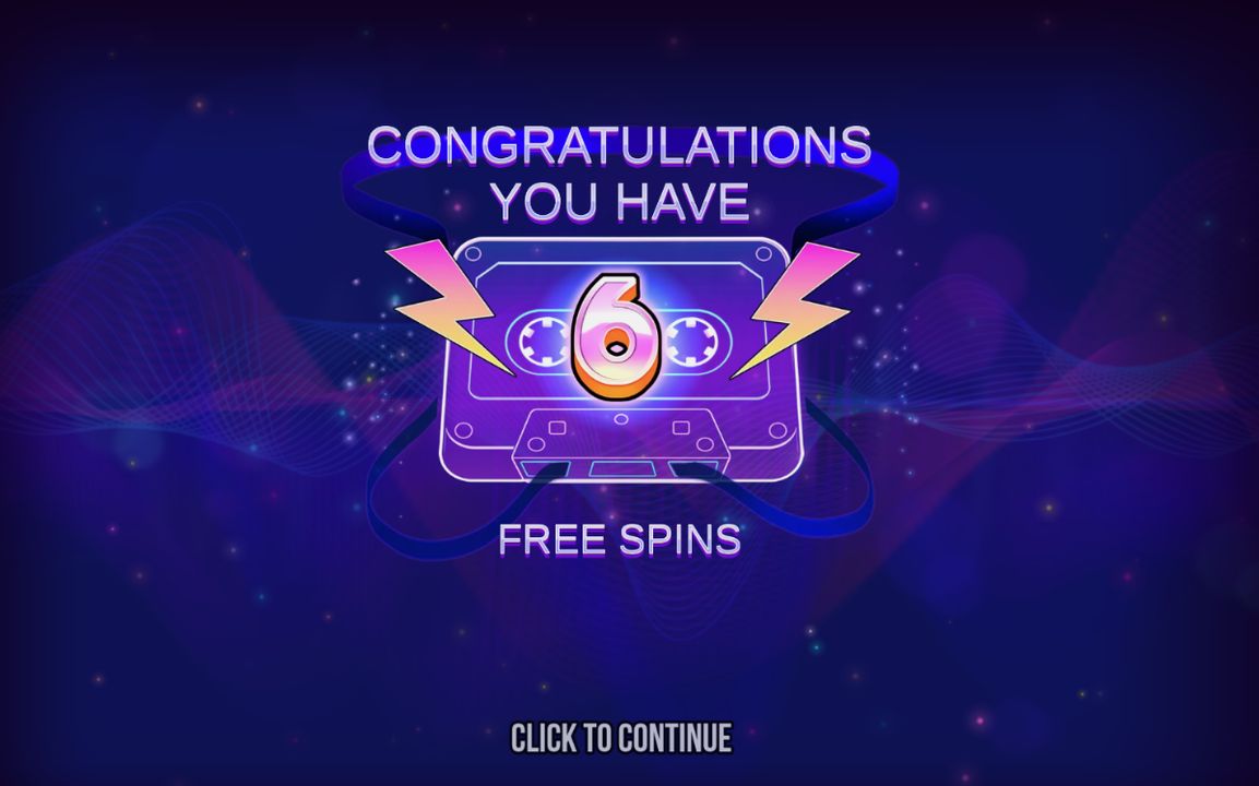 Free spins running with Wild Tape Symbols on the grid